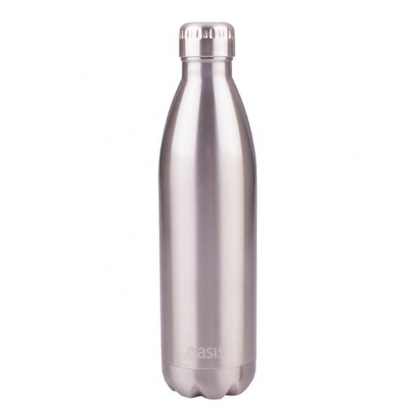 Personalised Drink Bottle Silver 750ml