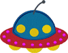 TransAirSaucer embroidery